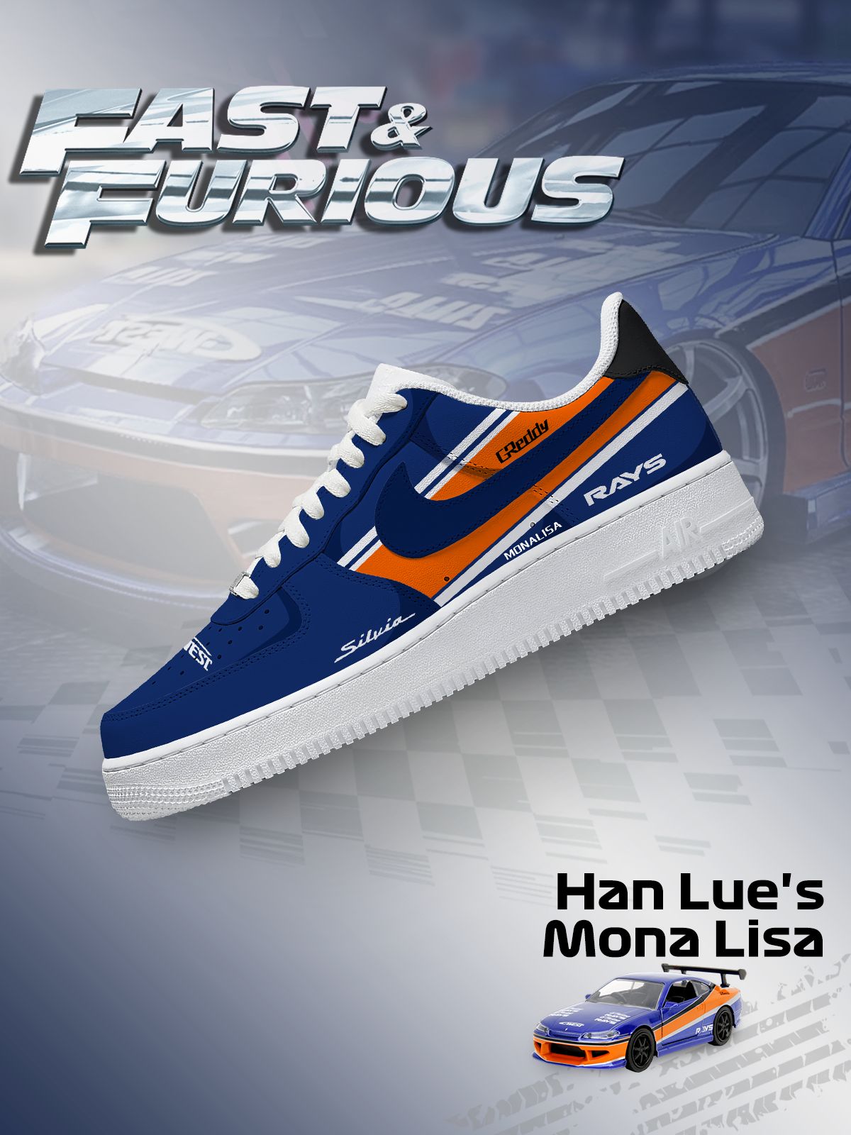 Personalized Han Lue's Mona Lisa Shoes