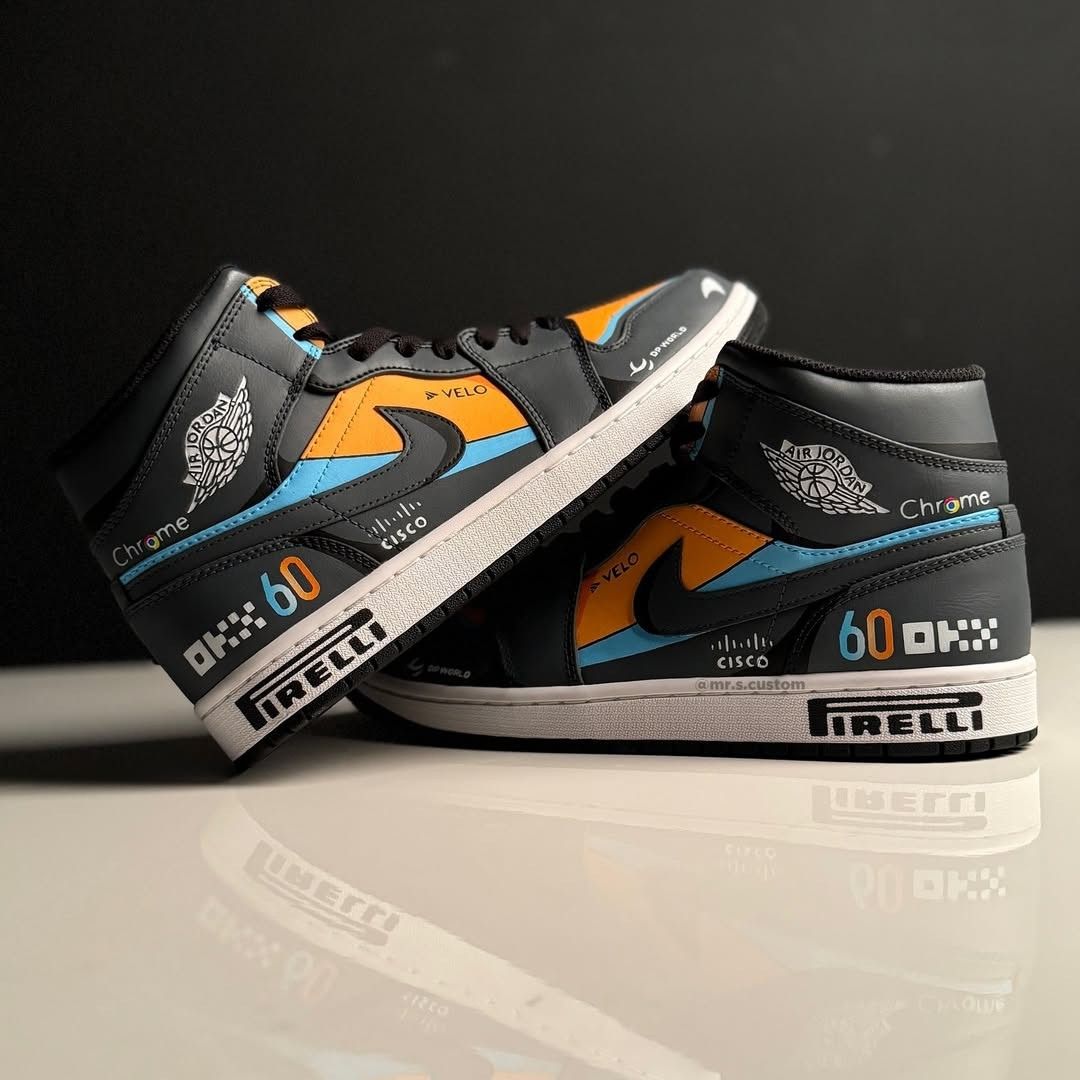 McL F.1 V.1 High-top Custom Sneakers