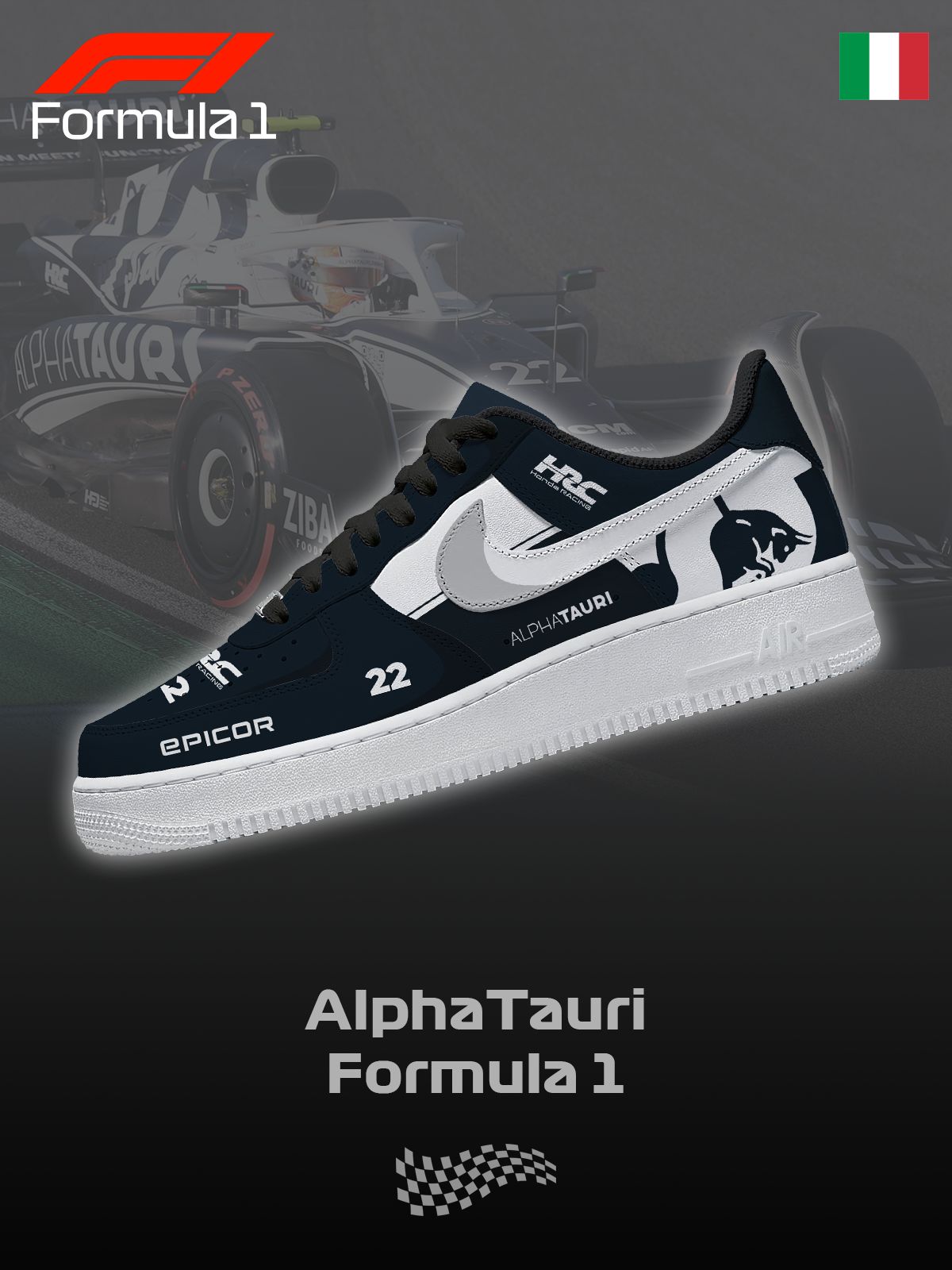 Custom AT F.1 Sneakers