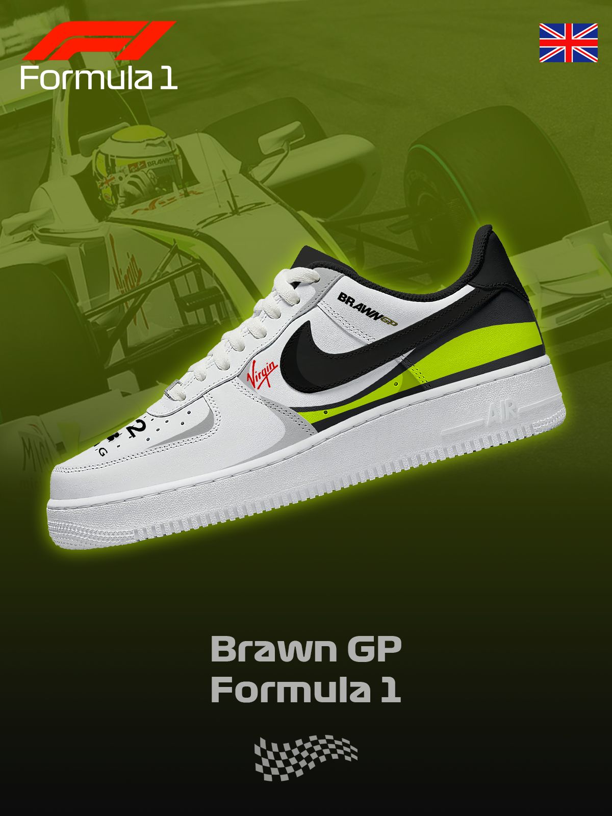 Custom BGP F.1 Shoes