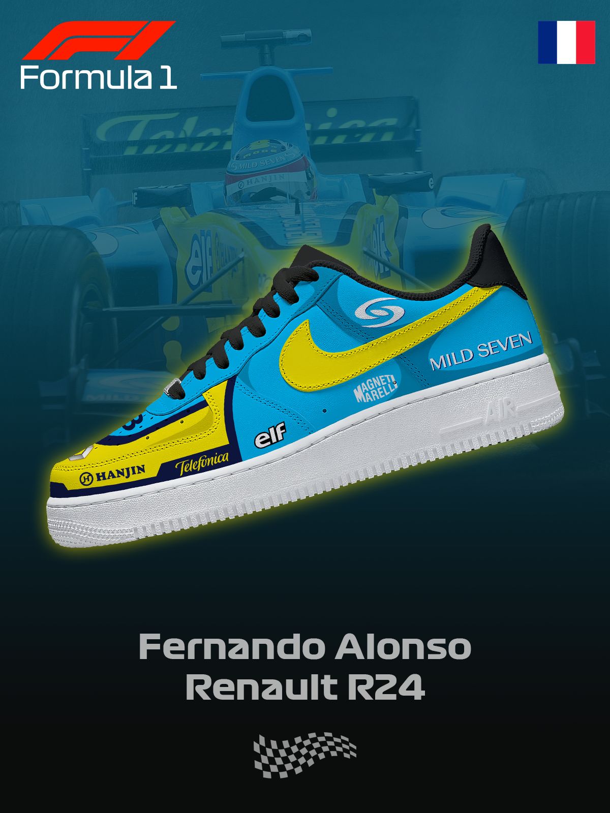 Customize Renault R24 Shoes
