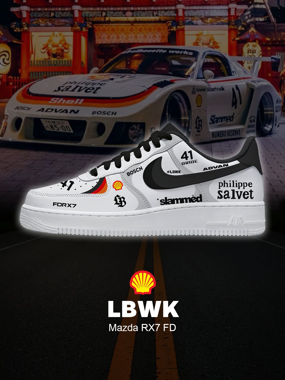 Customize RX7 FD Shoes