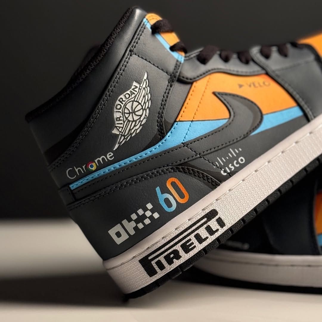McL F.1 V.1 High-top Custom Sneakers