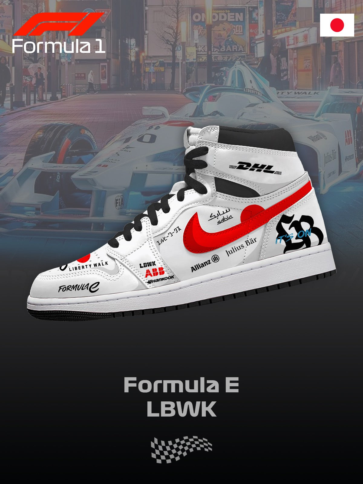 F.E LBWK V.1 High-top Custom Sneakers