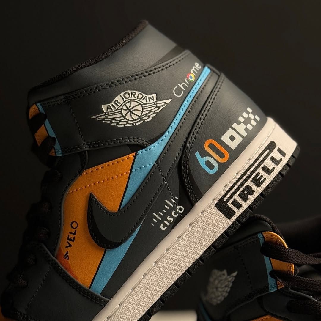 McL F.1 V.1 High-top Custom Sneakers