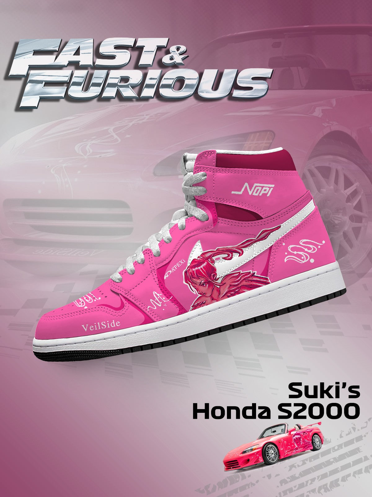 Suki S2000 V.1 High-top Custom Sneakers
