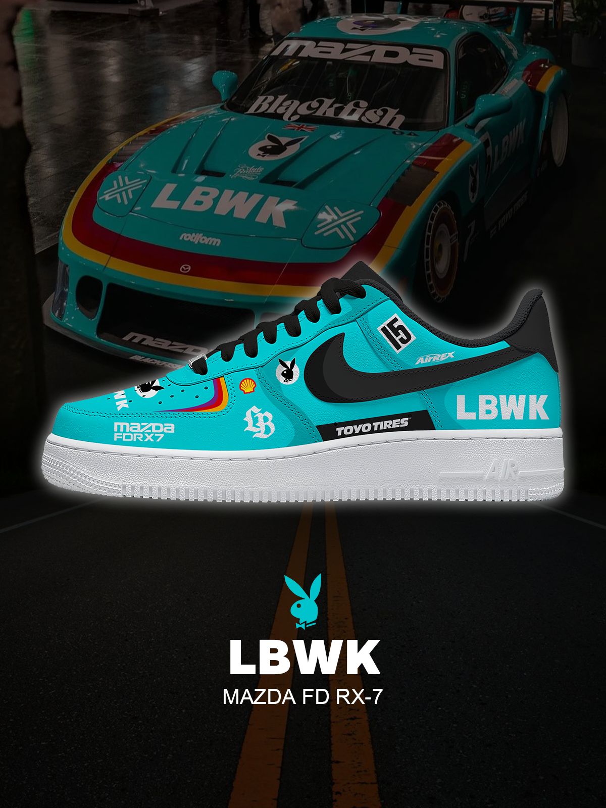 Custom FD RX-7 Shoes
