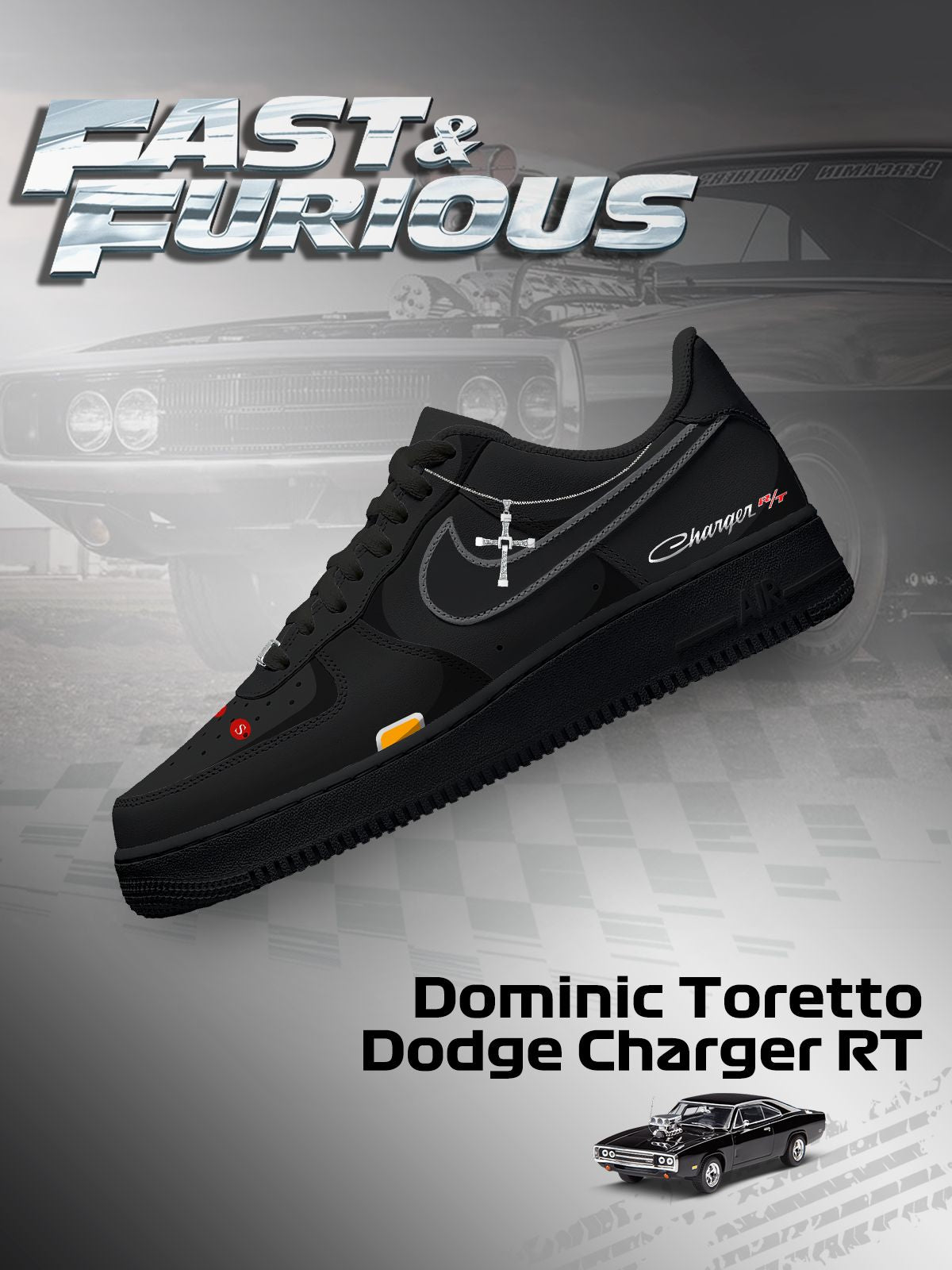 Roman Pearce's Spyder V.1 High-top Custom Sneakers