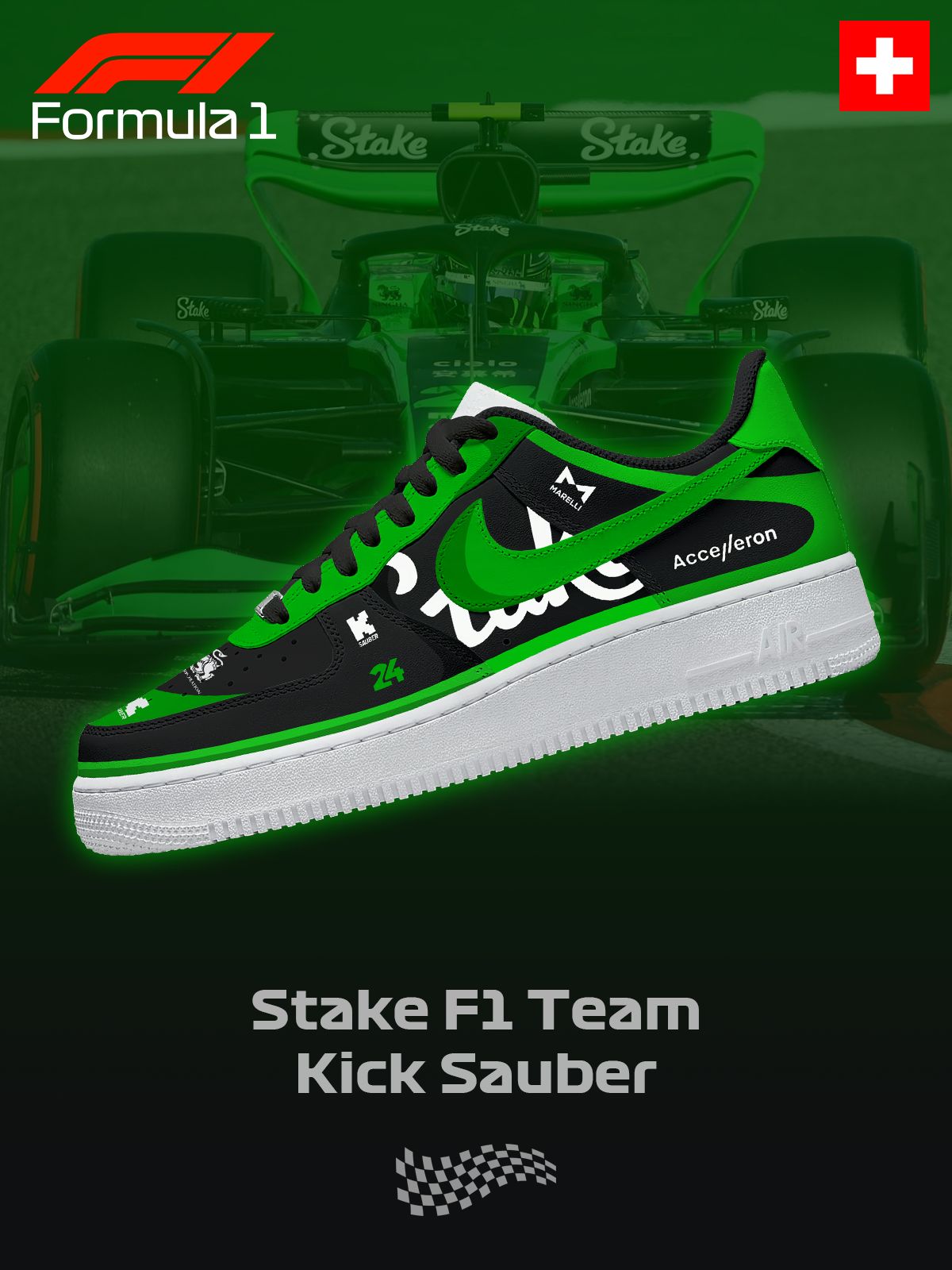 Custom Williams F.1 Shoes