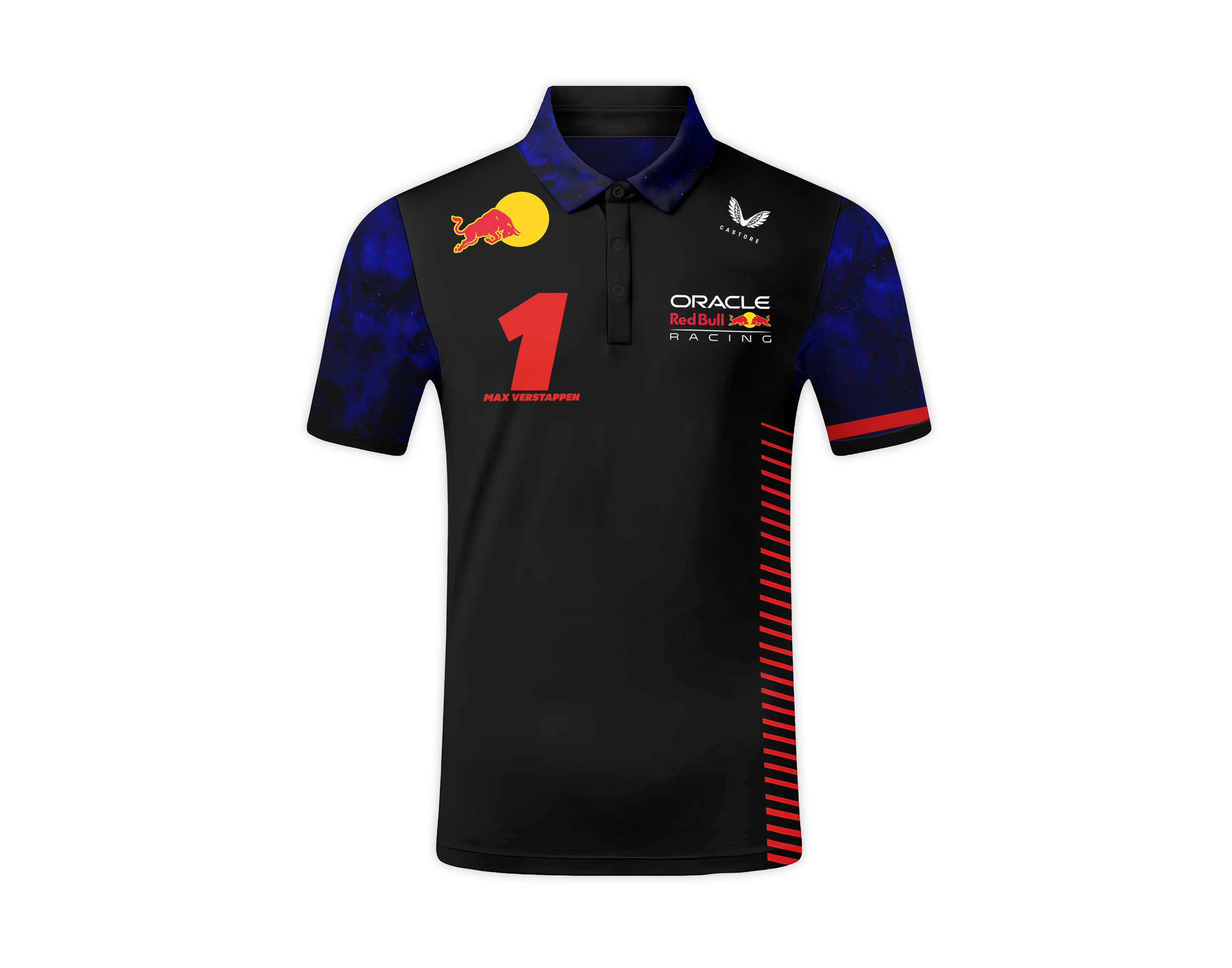 Red Bull F1 Polo Shirt Custom Racing Look for Fans