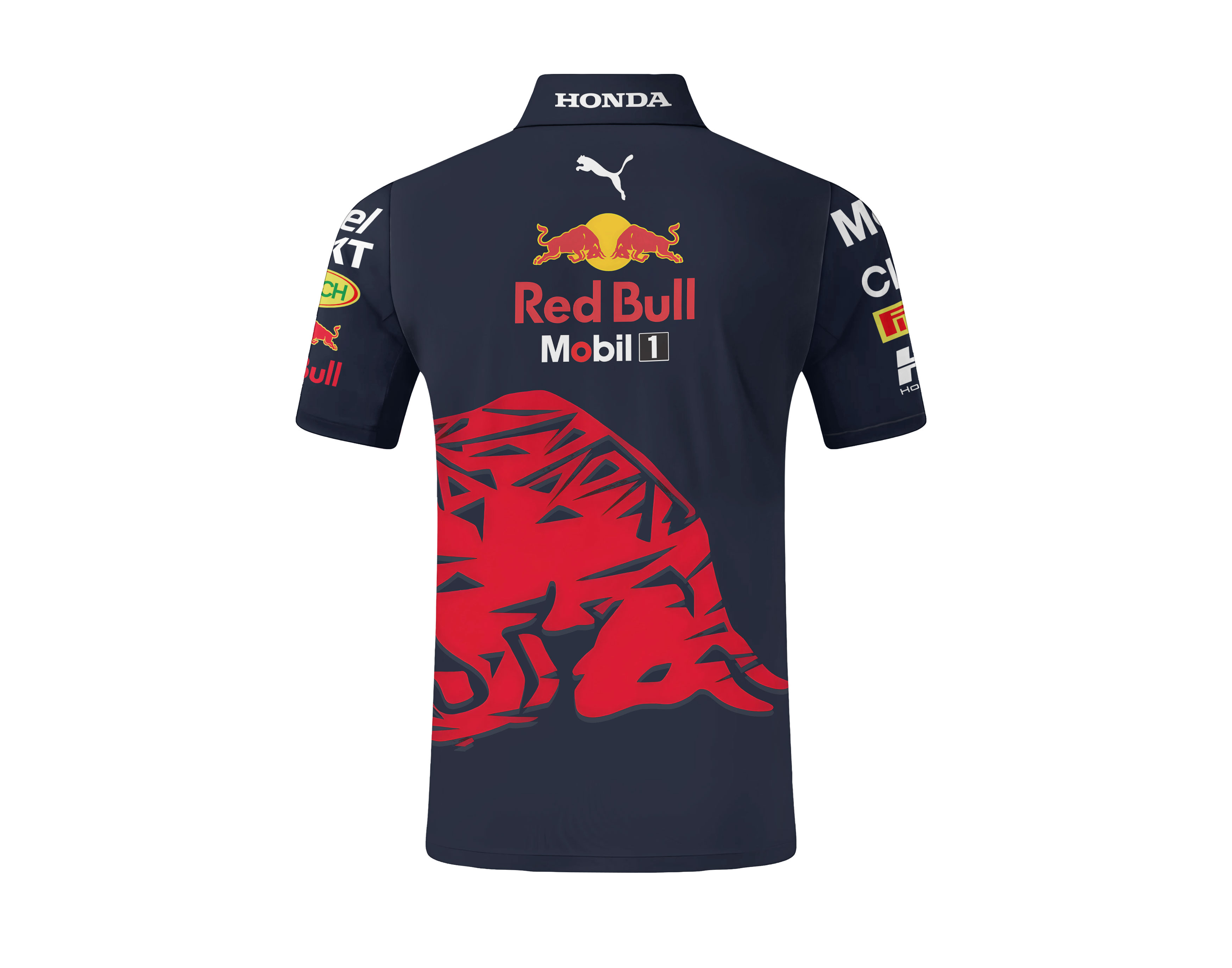 Red Bull Racing F1 Polo Shirt 2025 Grand Prix Fan Tee