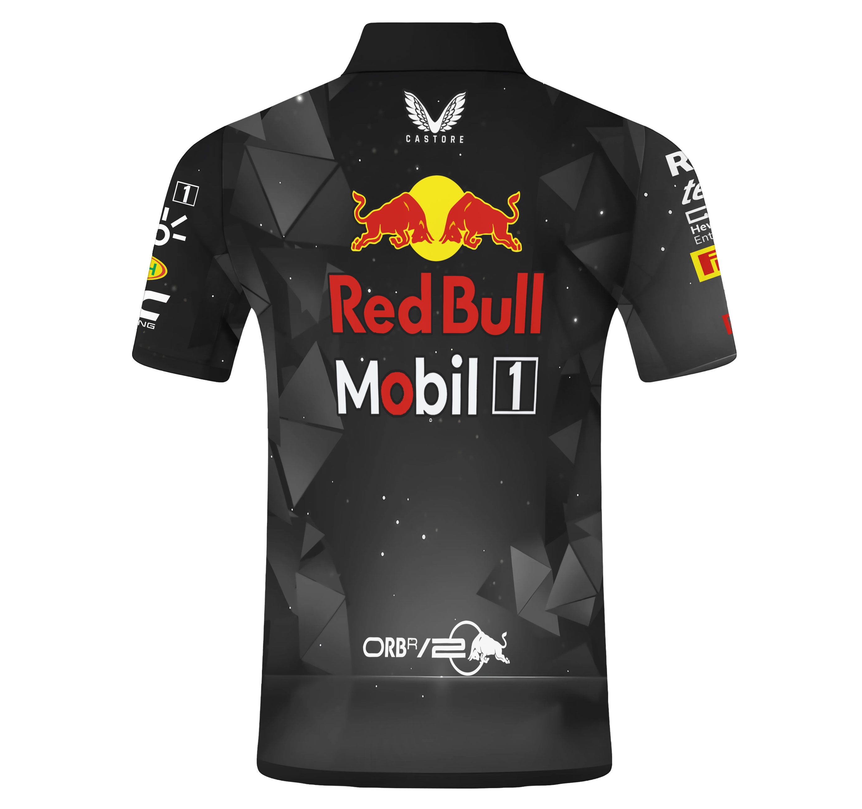 Polo Shirt Inspired by Red Bull Racing Formula Team