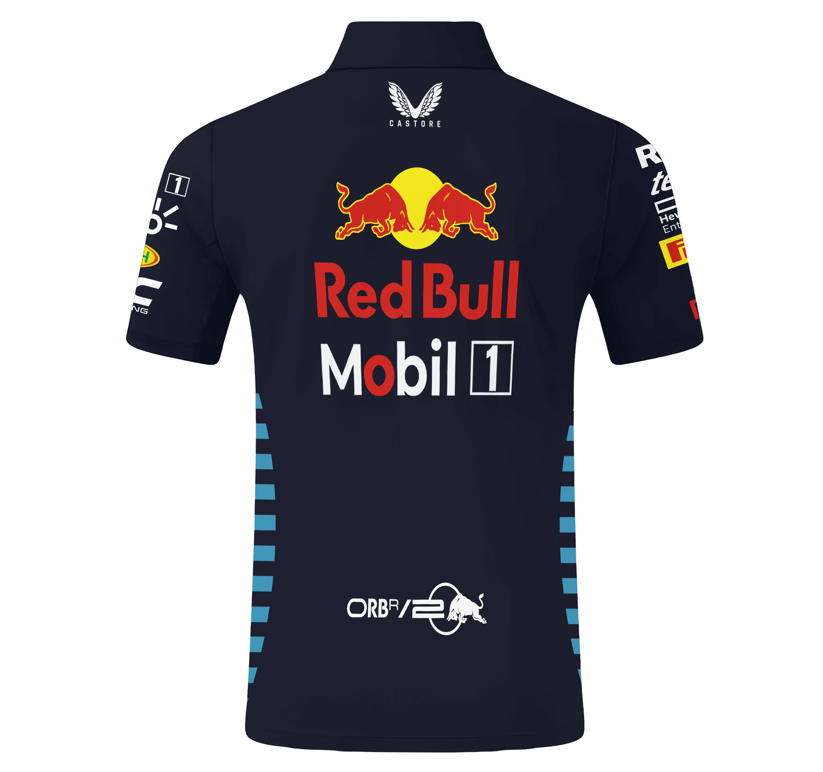 2025 F1 Polo Shirt Red Bull Team Pit Crew Inspired Design