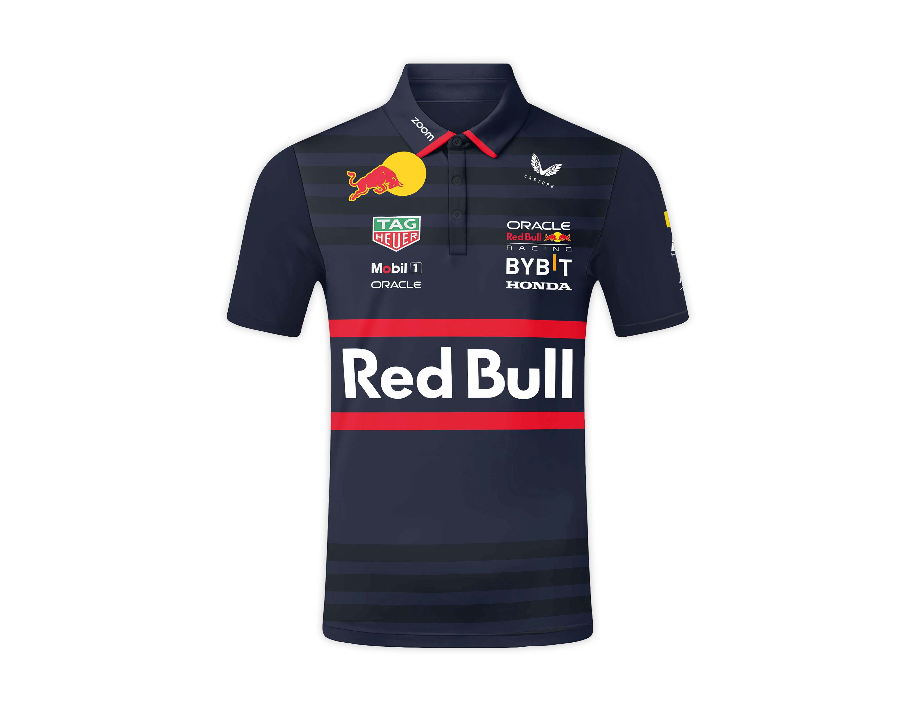 Red Bull F1 Polo Tee Inspired by Max Verstappen Gear