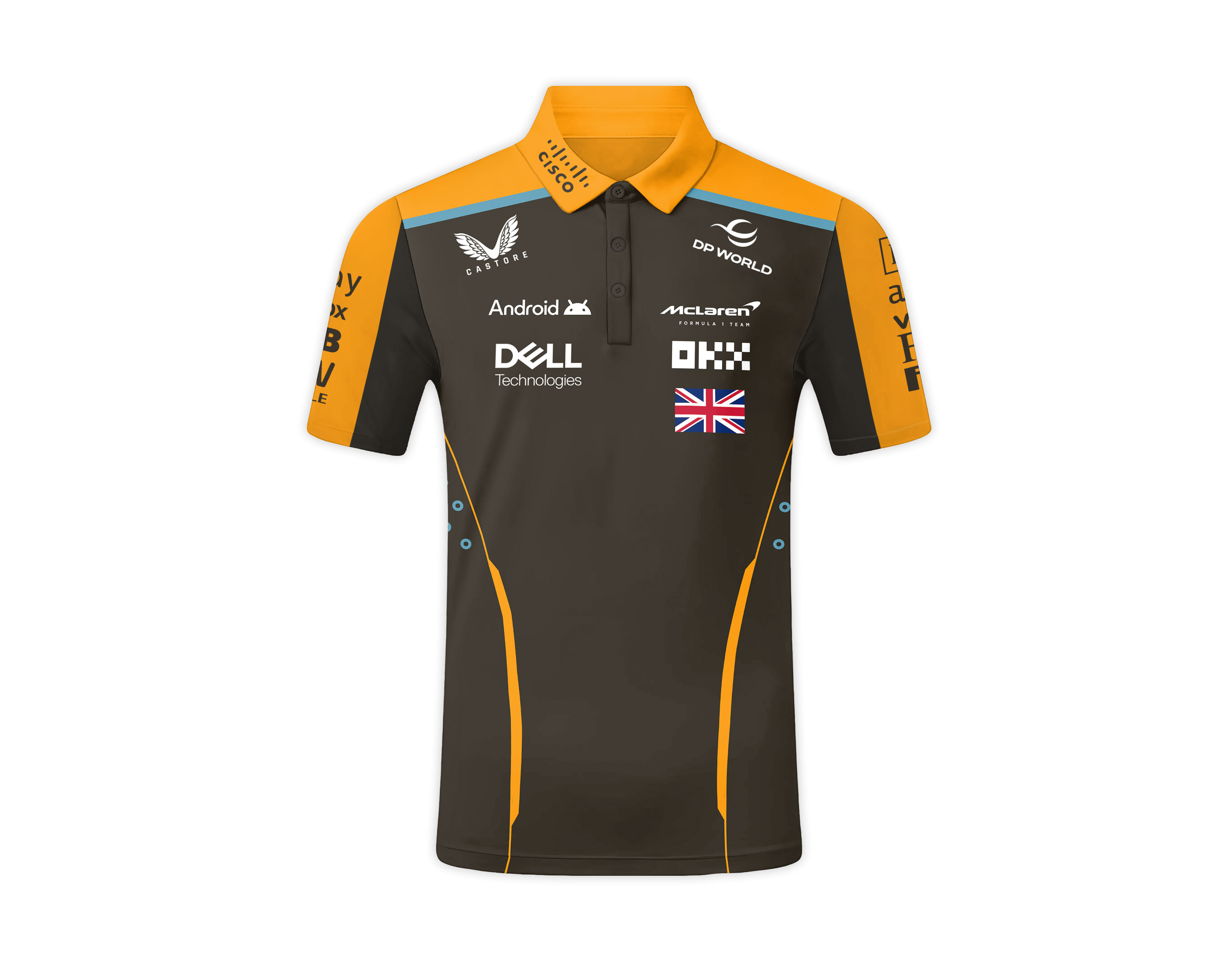 Formula 1 McLaren Polo Shirt Orange Edition