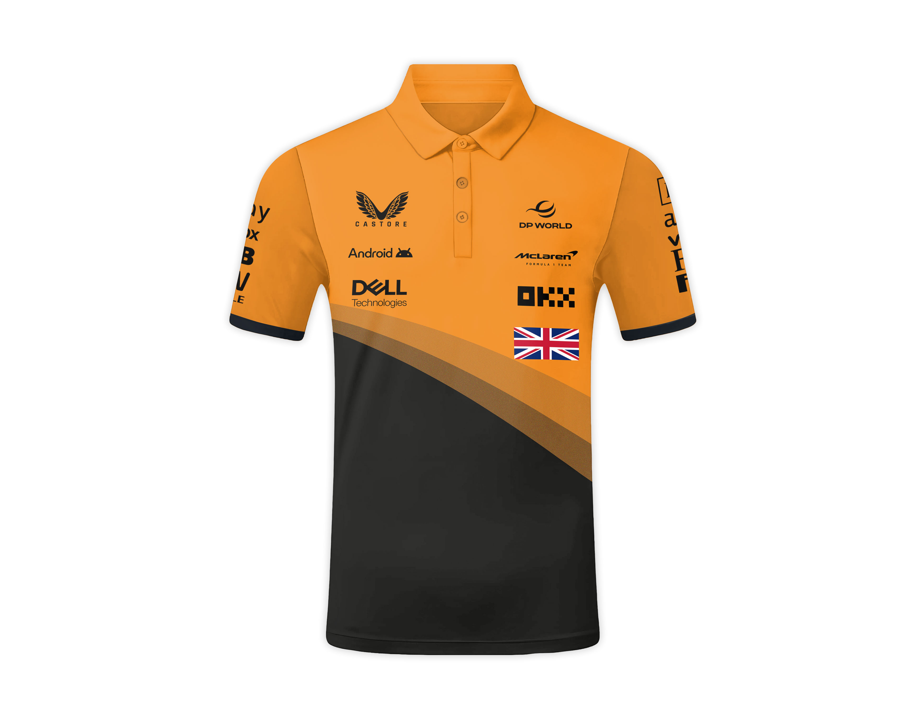 2025 McLaren Team Polo Shirt Formula One Merch