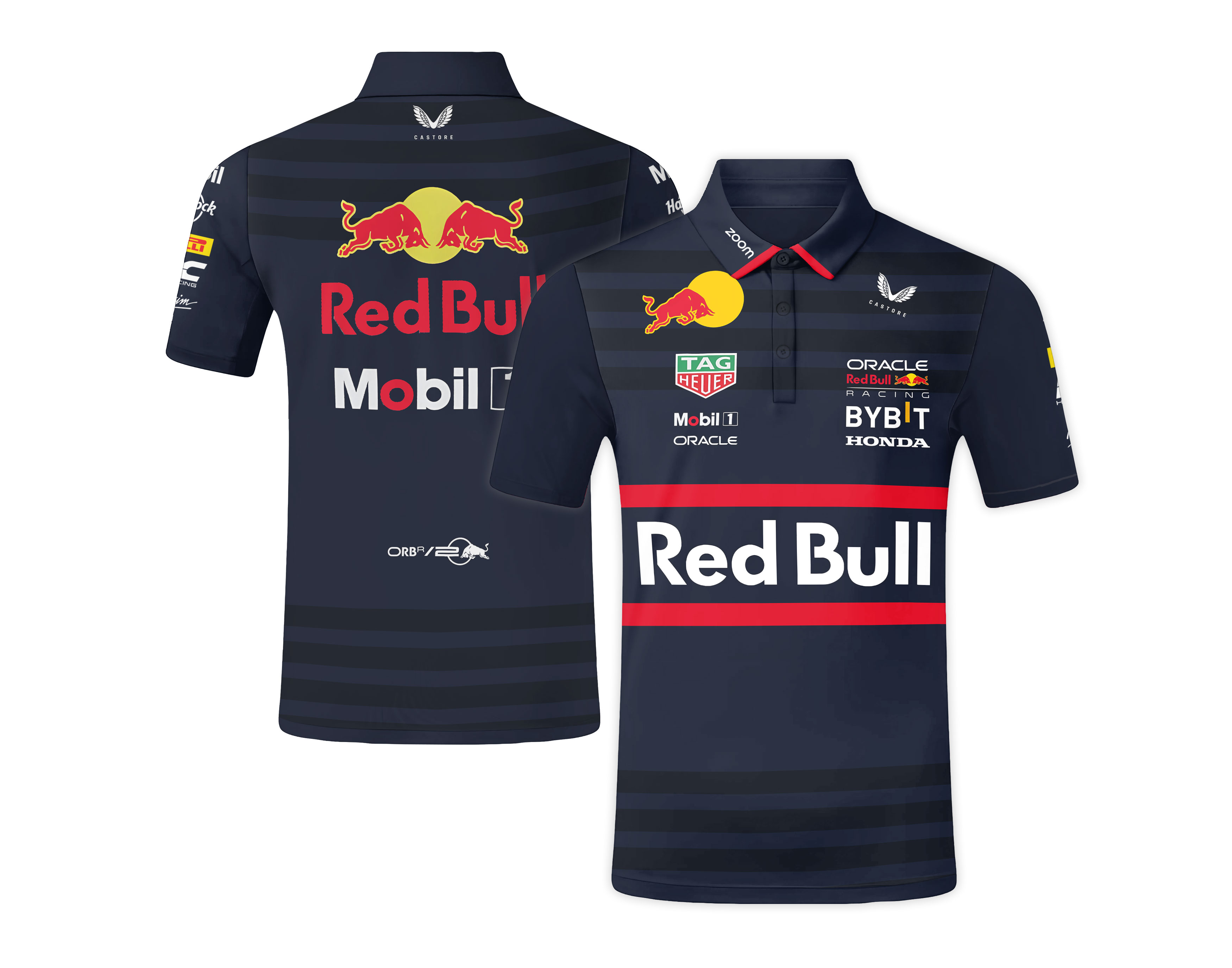 Red Bull F1 Polo Tee Inspired by Max Verstappen Gear