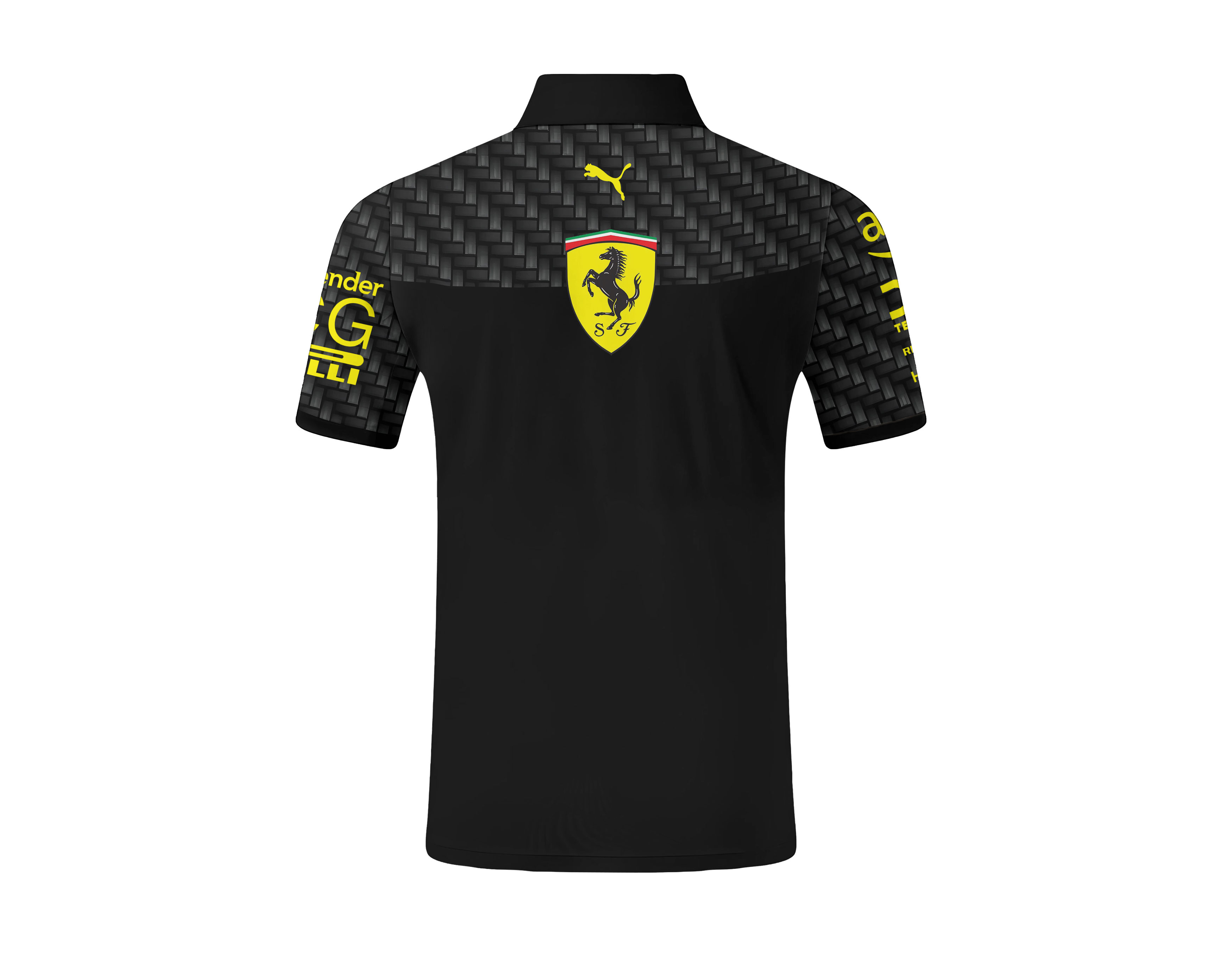 Motorsport Polo Shirt Ferrari Themed Outfit