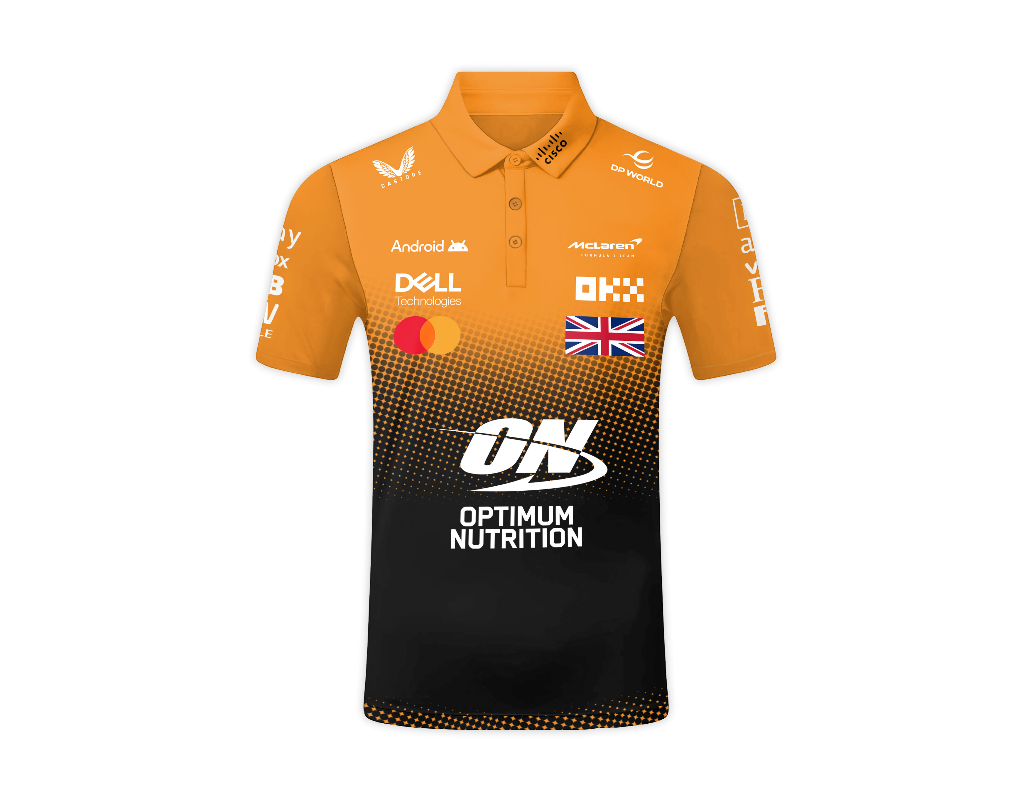 Bold Racing Polo Tee McLaren Motorsport Style