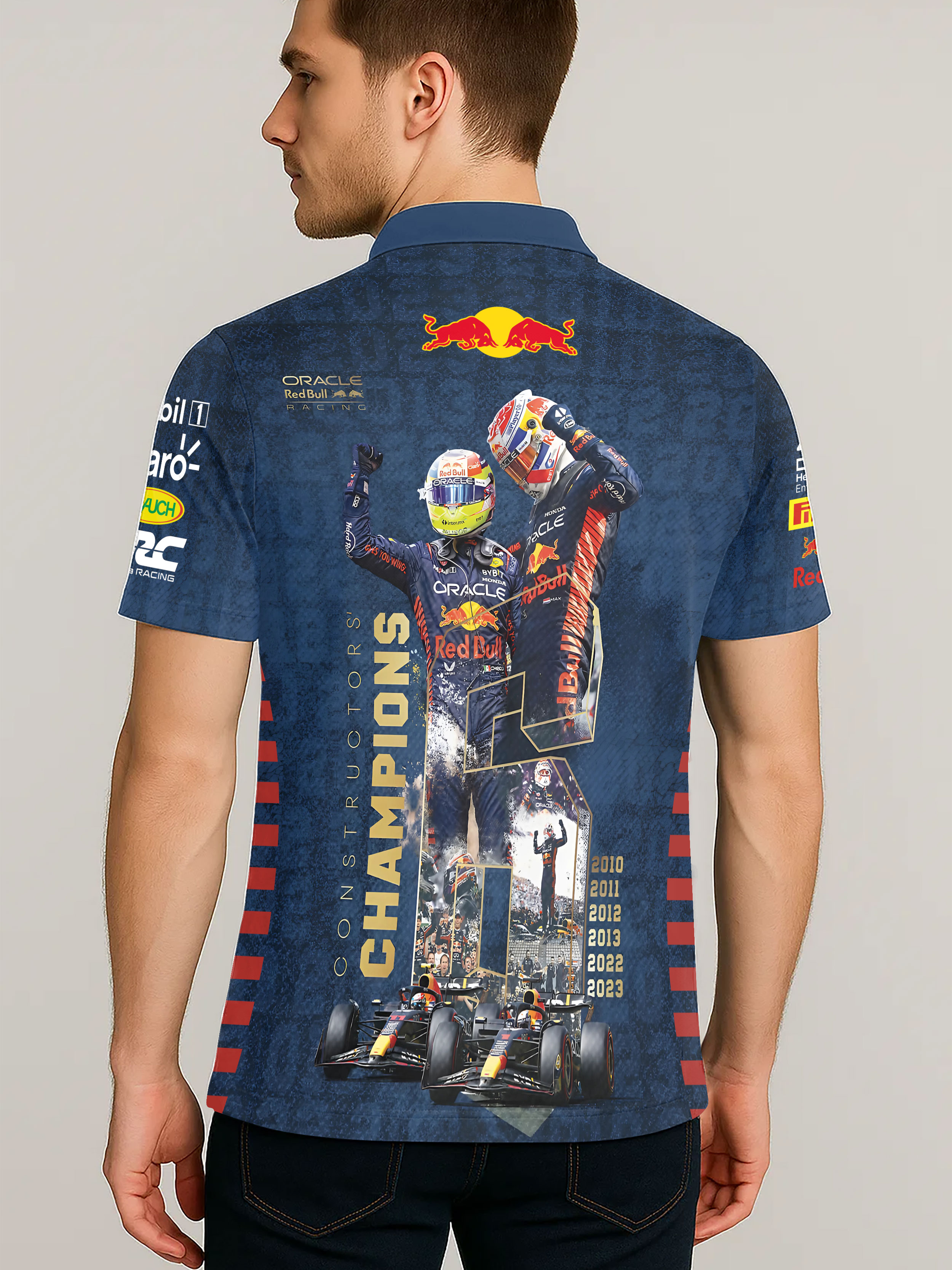 Bold Racing Polo Shirt Red Bull Edition for F1 Fans