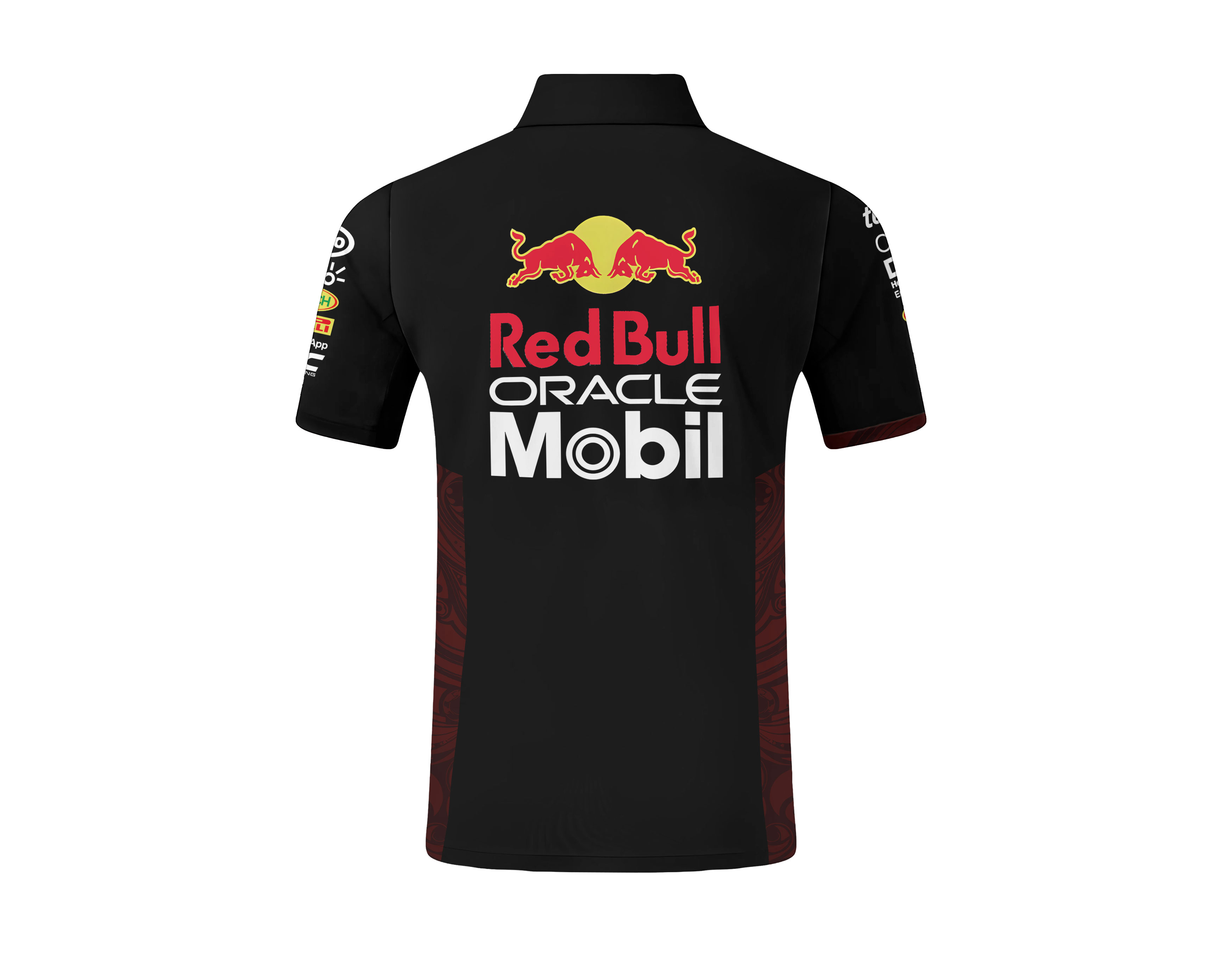 Streetwear Polo Tee with Red Bull Racing F1 Logo