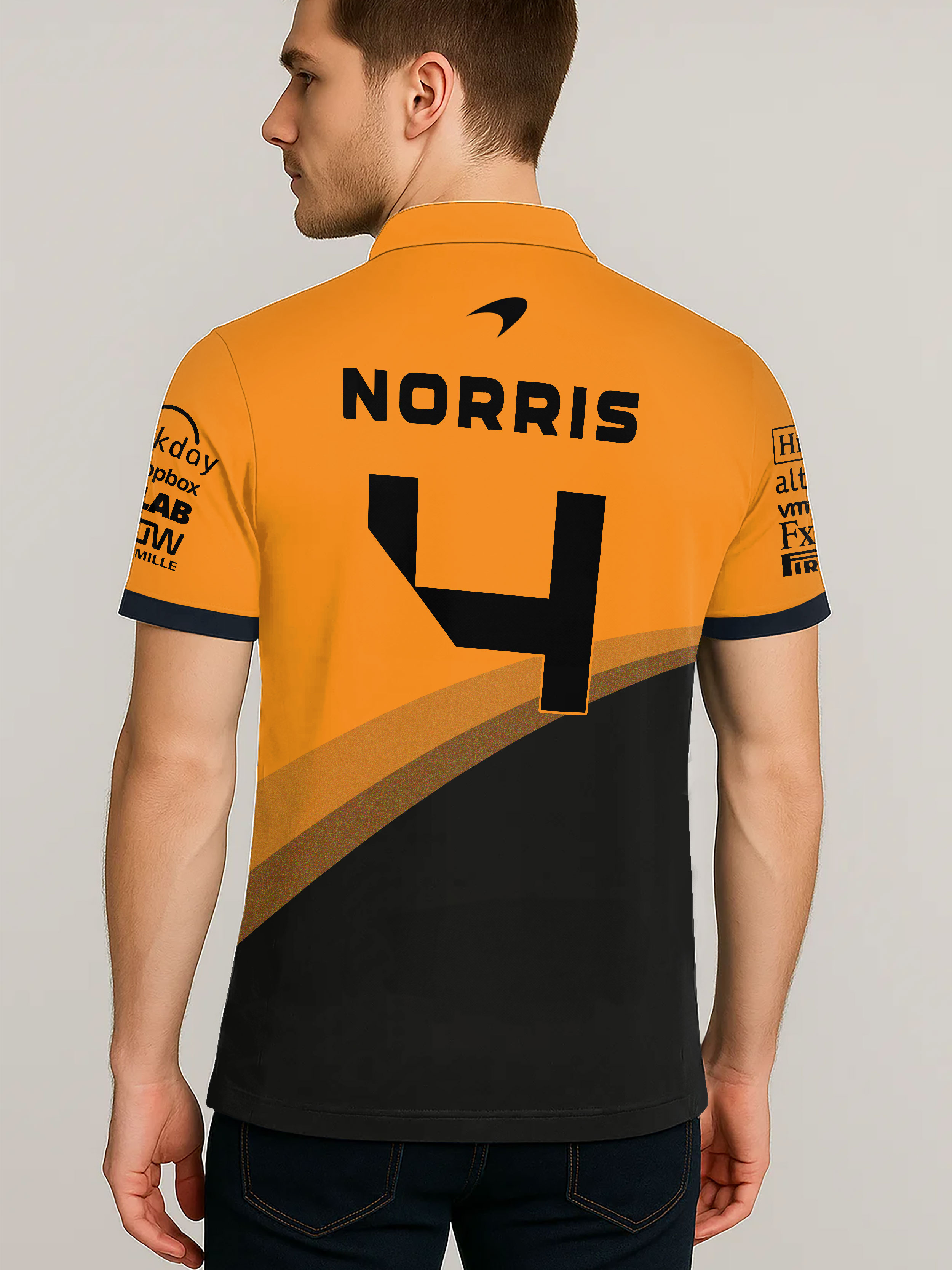 2025 McLaren Team Polo Shirt Formula One Merch